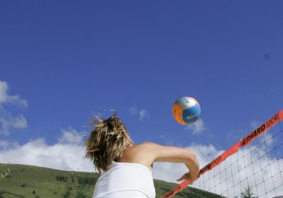 Terrain de volley ball