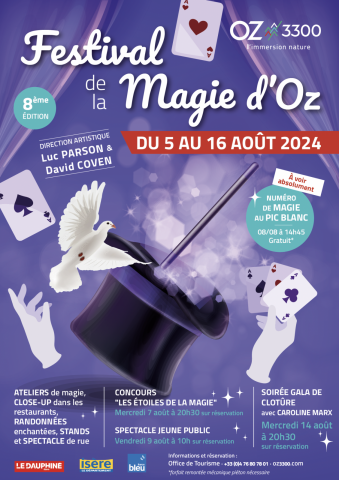 affiche festival de magie 2024