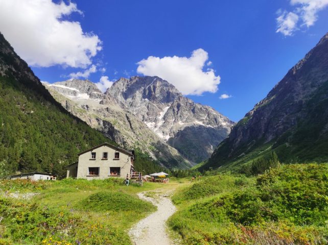 arrivée au refuge