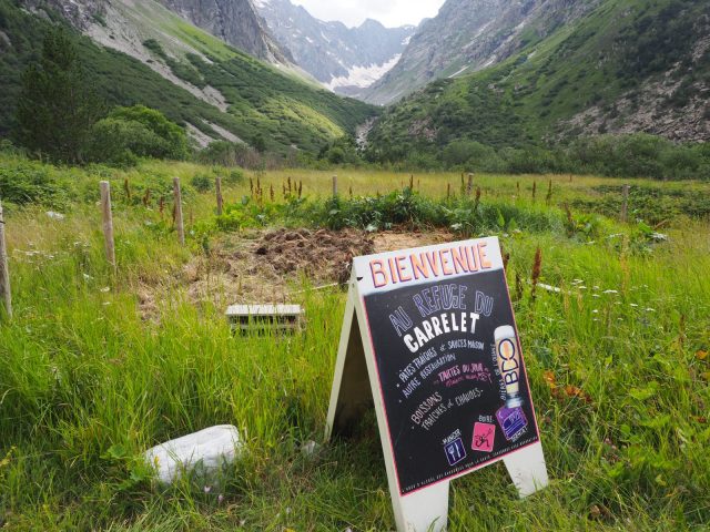 bienvenue au refuge du Carrelet