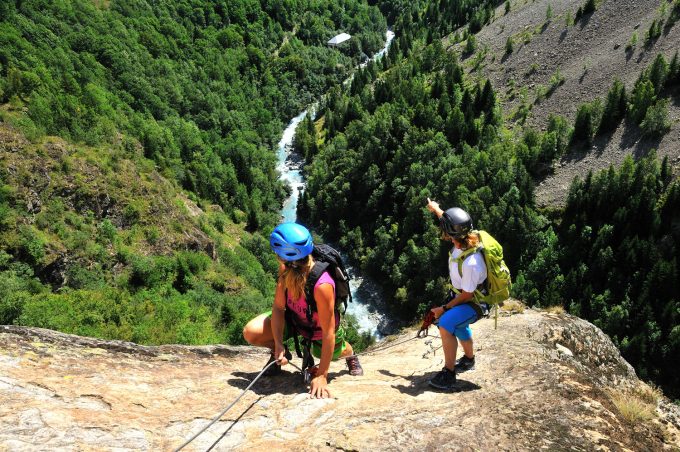 Via ferrata de Saint Christophe en Oisans – Tronçon 1