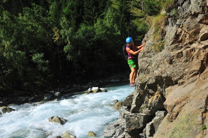 Via ferrata de Saint Christophe en Oisans – Tronçon 1