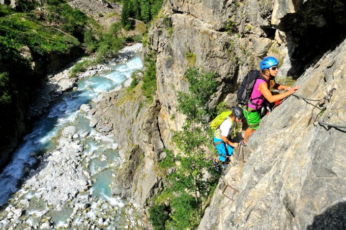 Via ferrata de Saint Christophe en Oisans – Tronçon 1