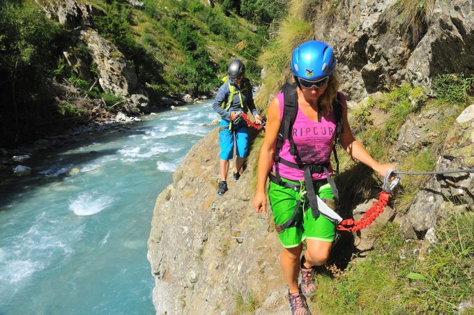 Via ferrata de Saint Christophe en Oisans – Tronçon 1