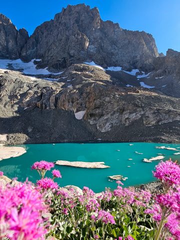 Refuge et lac du Pavé