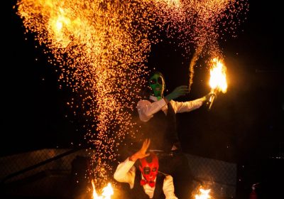 Spectacle de Feu « la dinde braisée »