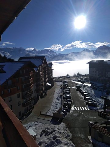 balcon côté montagne