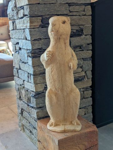 Chalet La Boutame – Villard-Reculas Alpe d’Huez Grand Domaine – Notre mascotte la Marmotte