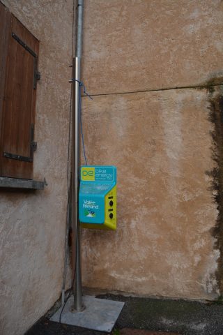 Borne de recharge pour vélo électrique à Clavans-en-Haut-Oisans