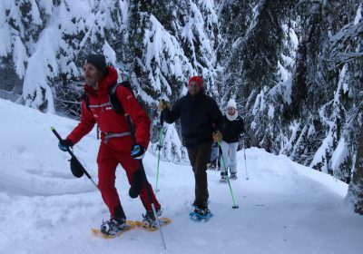 Sortie raquettes « Les Sagnes » Sur la trace des dahuts avec l’ESF