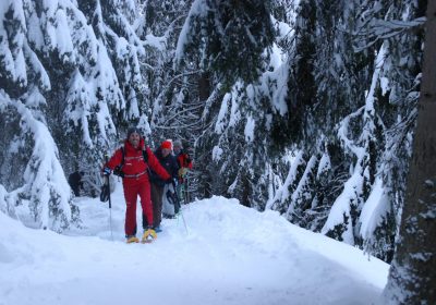 Sortie raquettes au Dôme des Rousses avec l’ESF