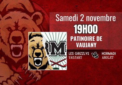 Hockey D2 : Les grizzlys de Vaujany VS Hormadi (Anglet)