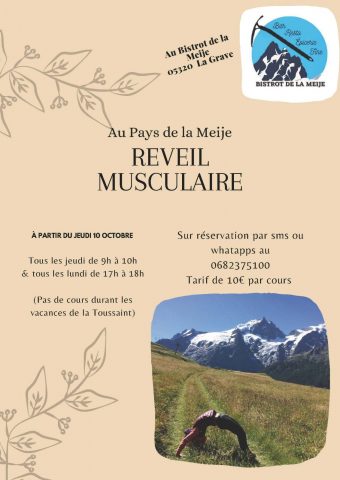 Réveil musculaire avec Laëticia Barbier – Etiopathe_La Grave