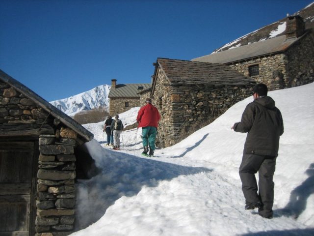 Randonnée en raquettes à Valfroide