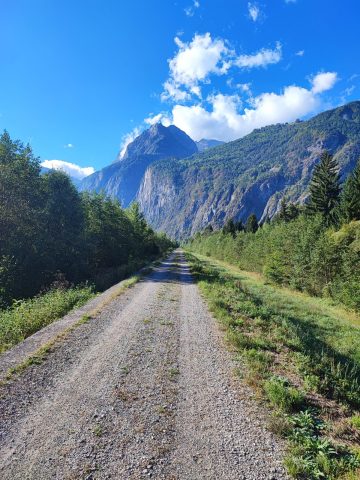 Chemin direction Romanche