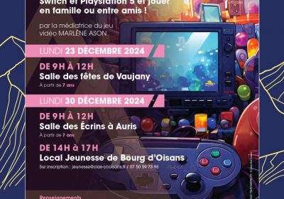 Jeux vidéo en Oisans